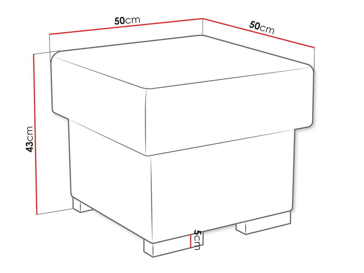 Puff Oslo (Losar), Szín: Crown 15