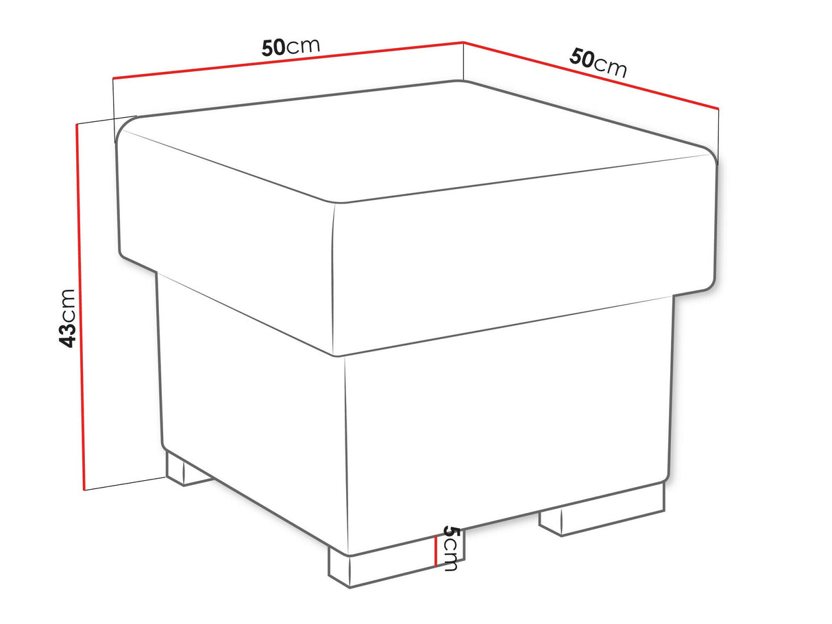 Puff Oslo (Losar), Szín: Crown 17