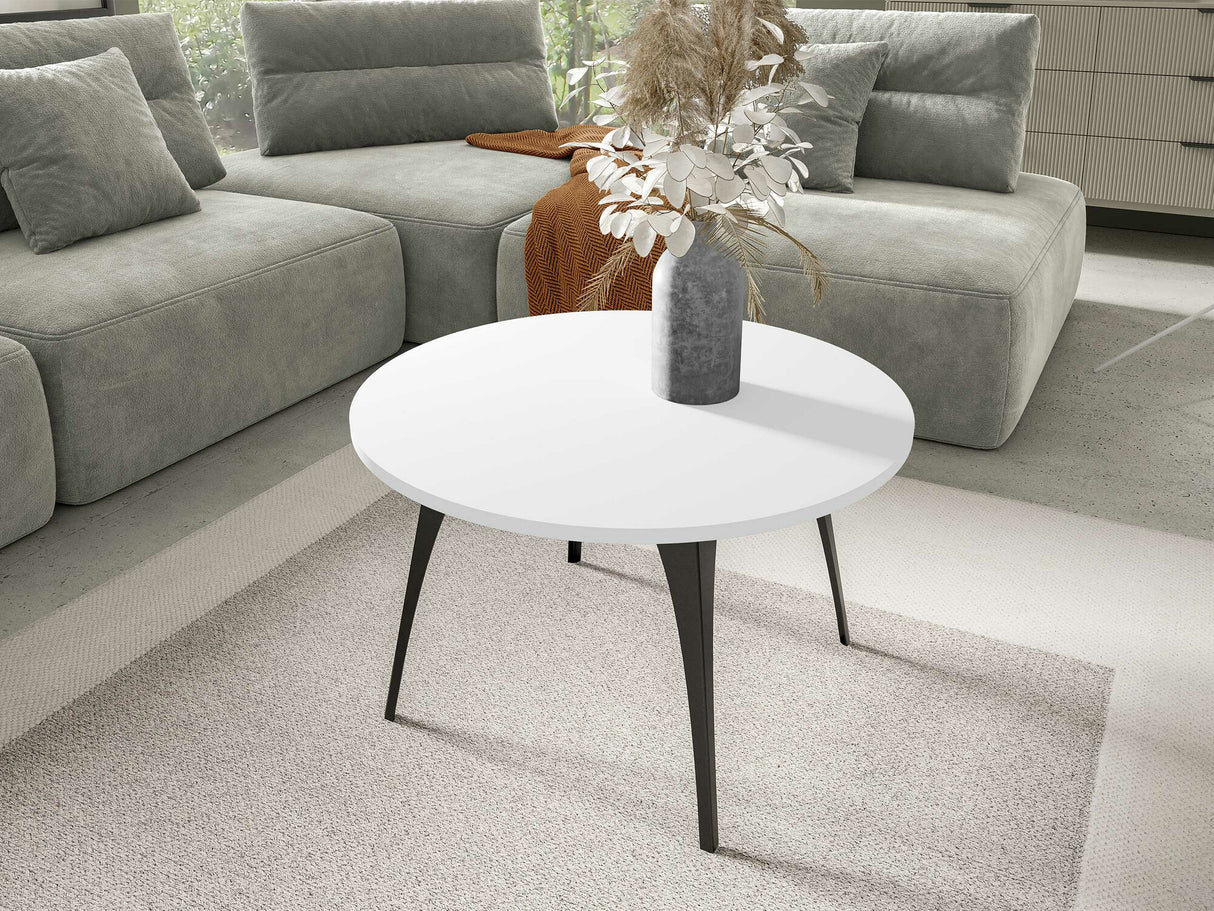 Dohányzóasztal Stolik kawowy FRIDA, Szín: Fehér