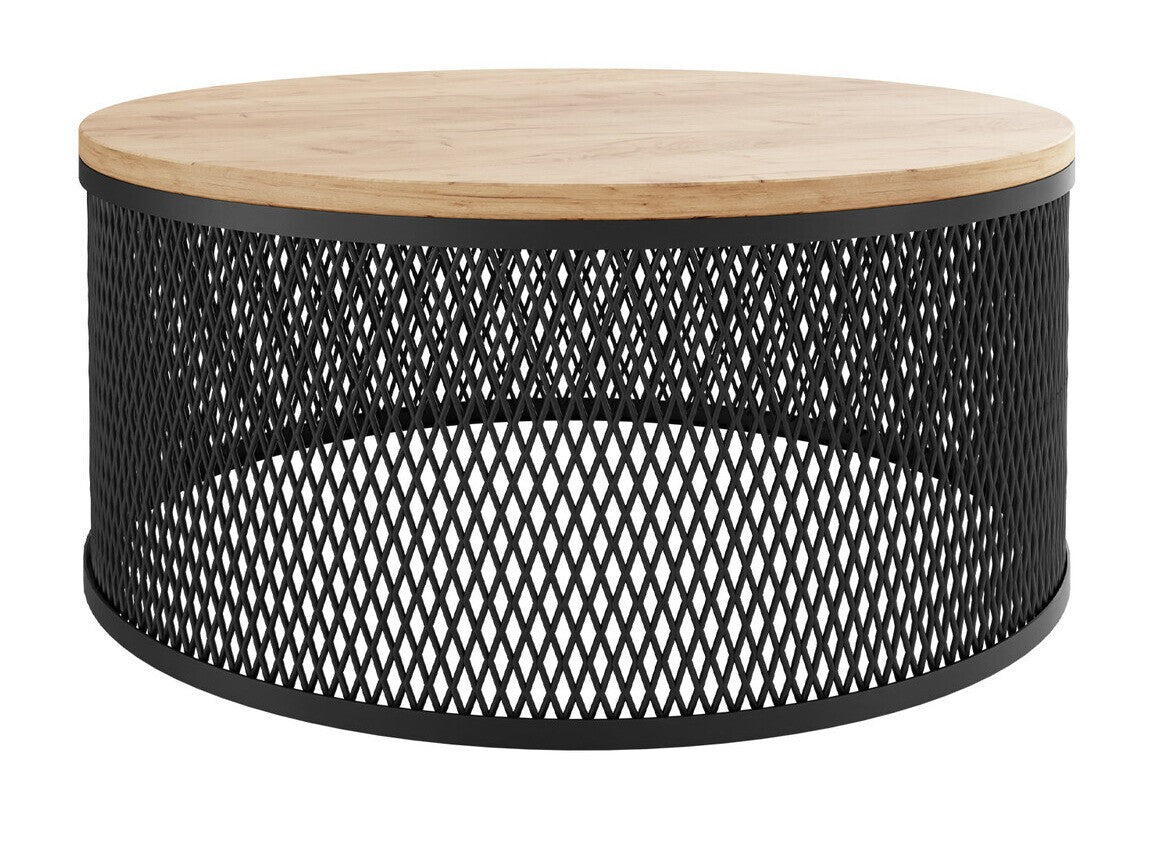 Dohányzóasztal Stolik kawowy KORLEW (Kézműves aranytölgy)