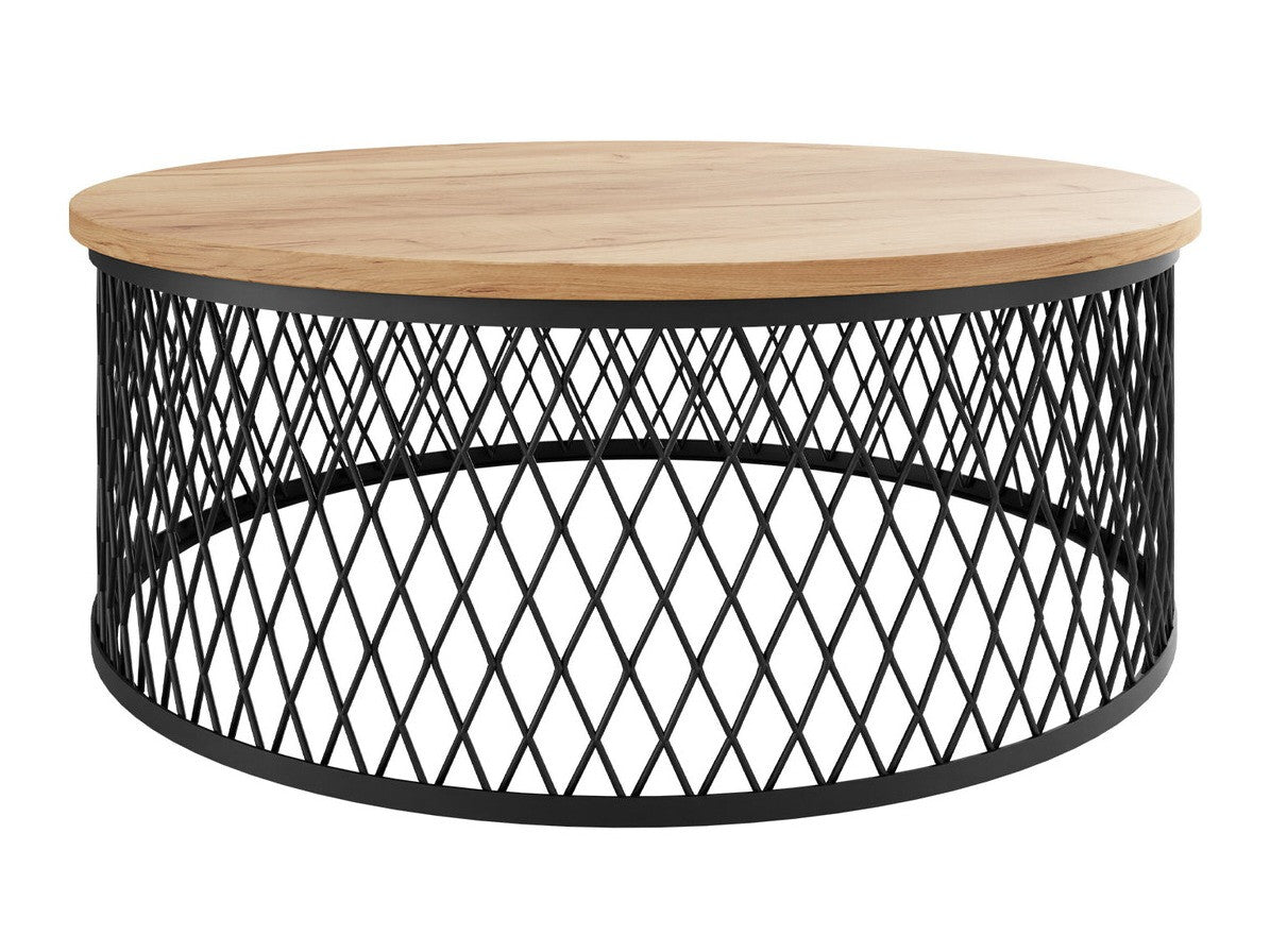 Dohányzóasztal Stolik kawowy MEOLTE (Kézműves aranytölgy)