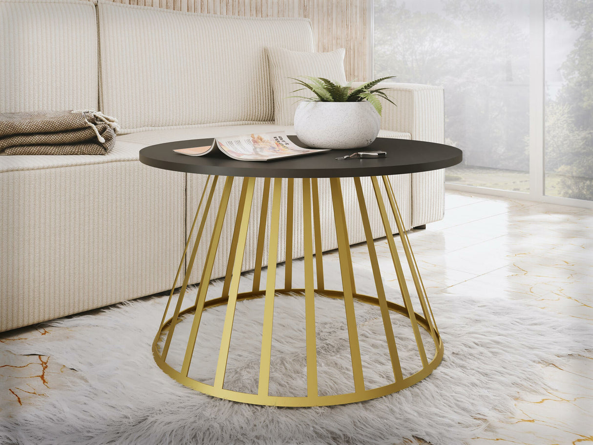 Dohányzóasztal Stolik kawowy MOKOD (Fekete)