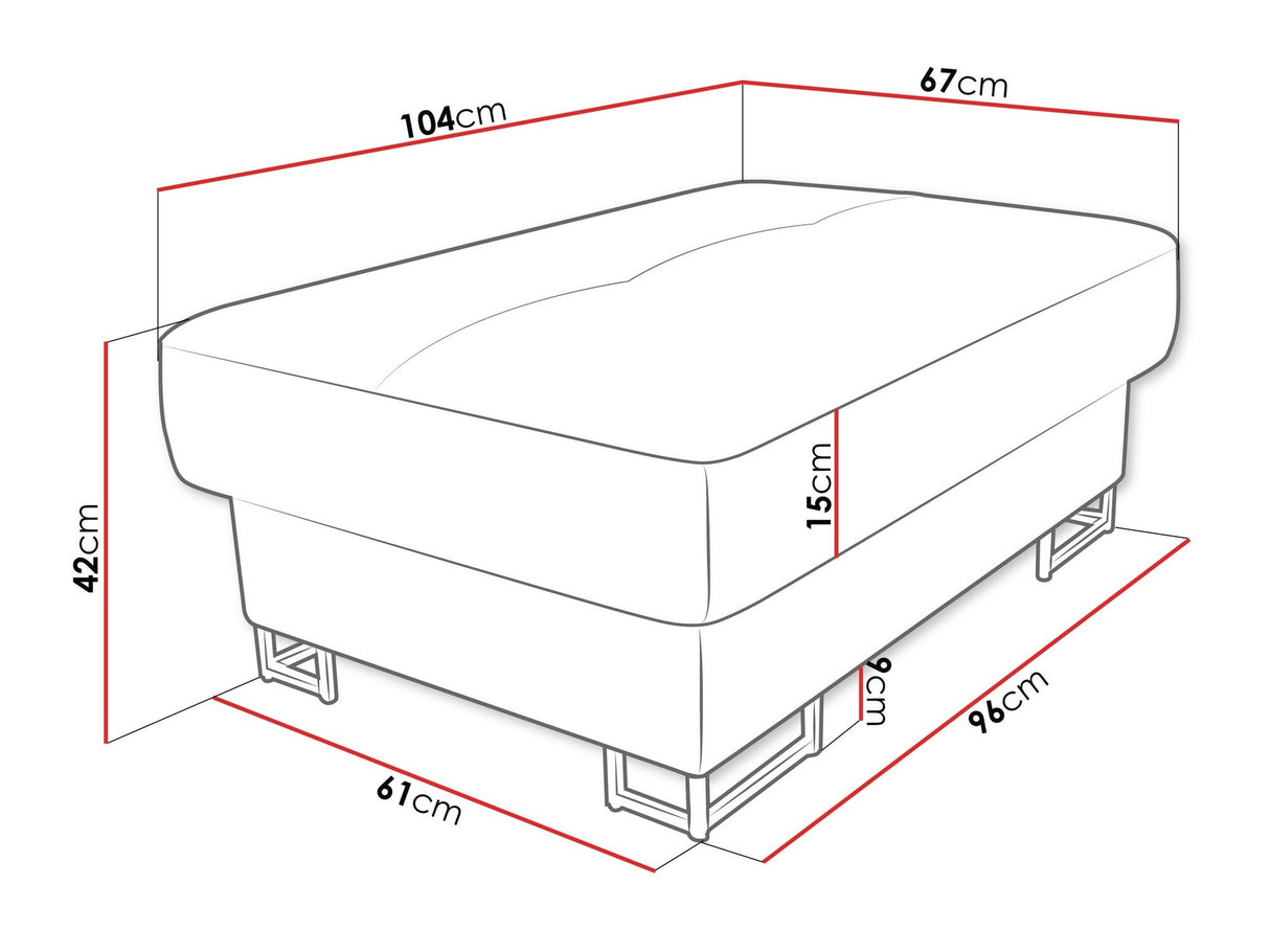 Puha pad COTERE (Alvin), Szín: Magic Velvet 2221