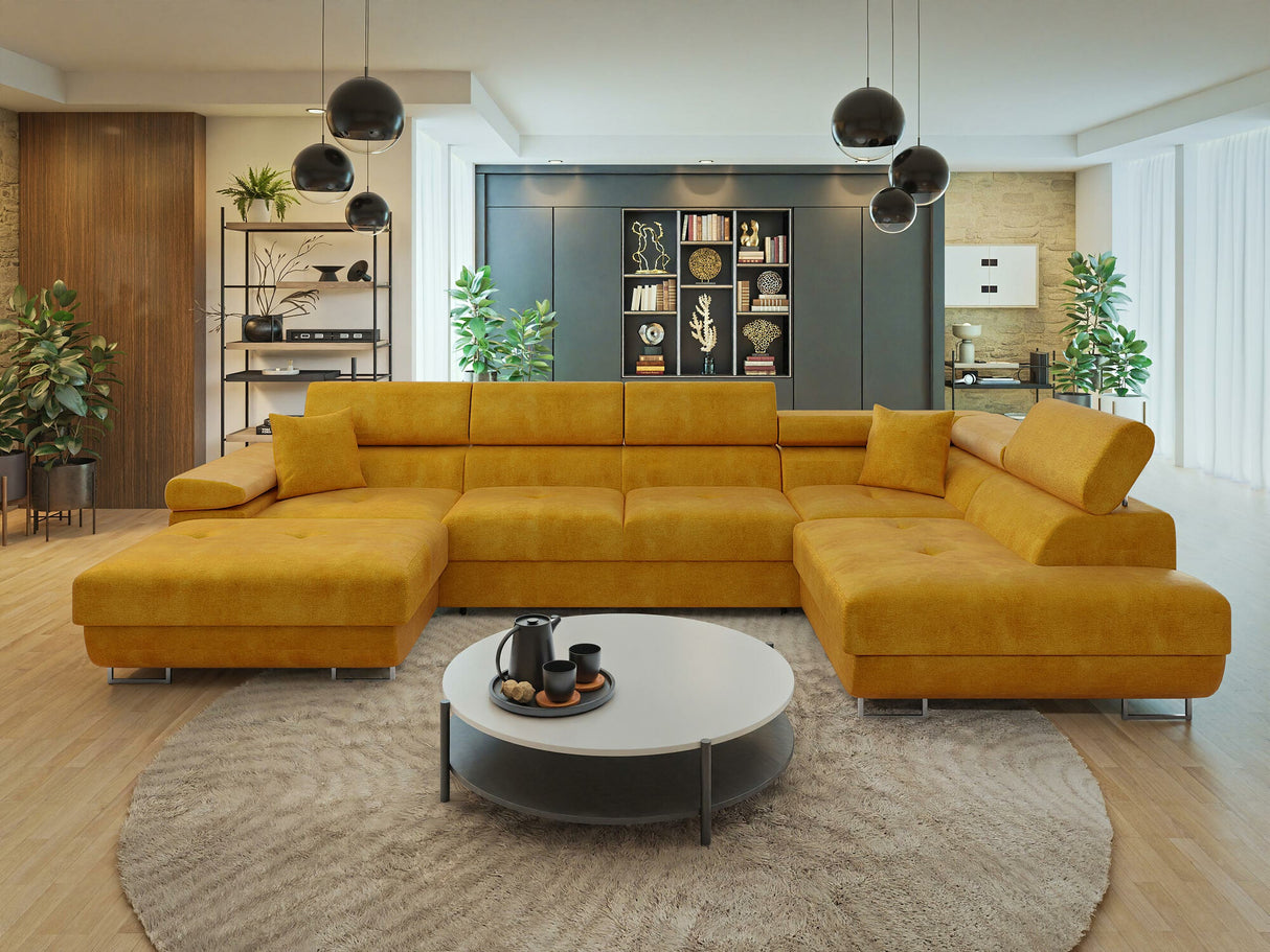 Sarokkanapé Narożnik TOREZIO BIS, Szín: Wave 05, Változatok: Jobbos