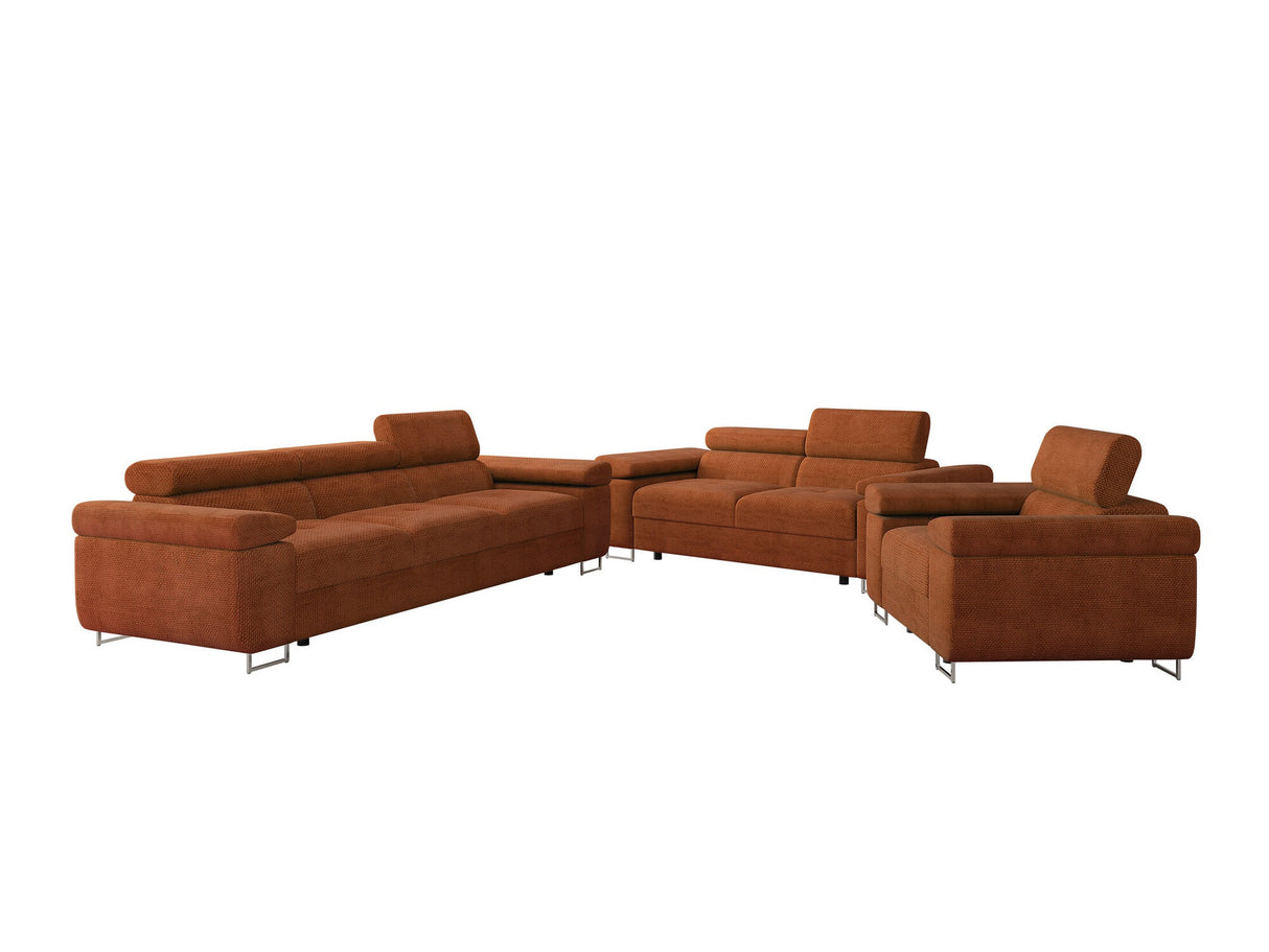 Kárpitozott bútorok Zestaw TOREZIO 3+2+1, Szín: Flow 09