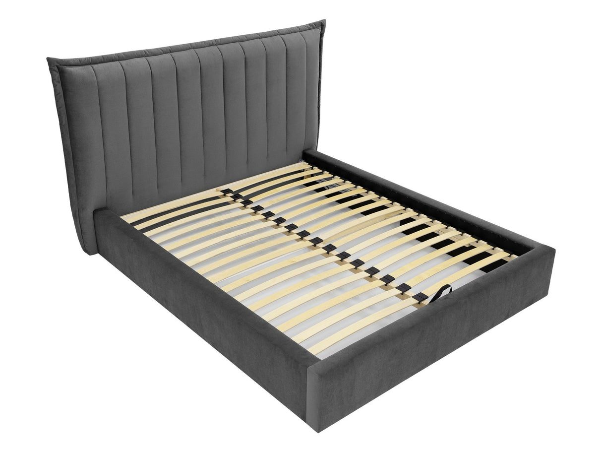 Ágy Łóżko tapicerowane LILKUS, Szín: Paros 5, Alvó felület mérete: 140 x 200 cm