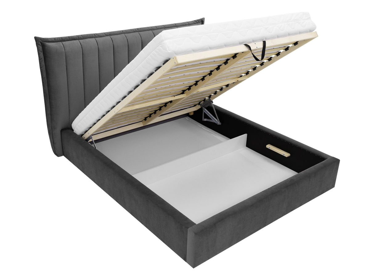 Ágy Łóżko tapicerowane LILKUS, Szín: Kronos 22, Alvó felület mérete: 180 x 200 cm