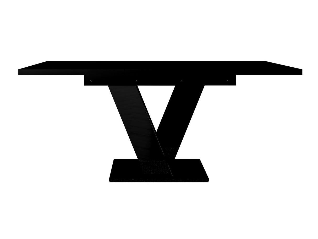 Asztal MASIV (Herkulan), Szín: Fényes fekete