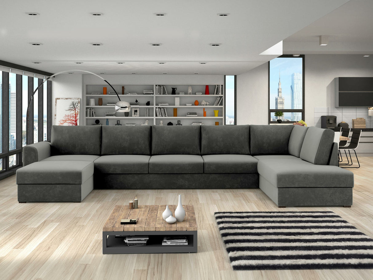 Sarokkanapé Wilma Large (Szafran Large), Szín: Magic Velvet 2217, Változatok: Jobbos