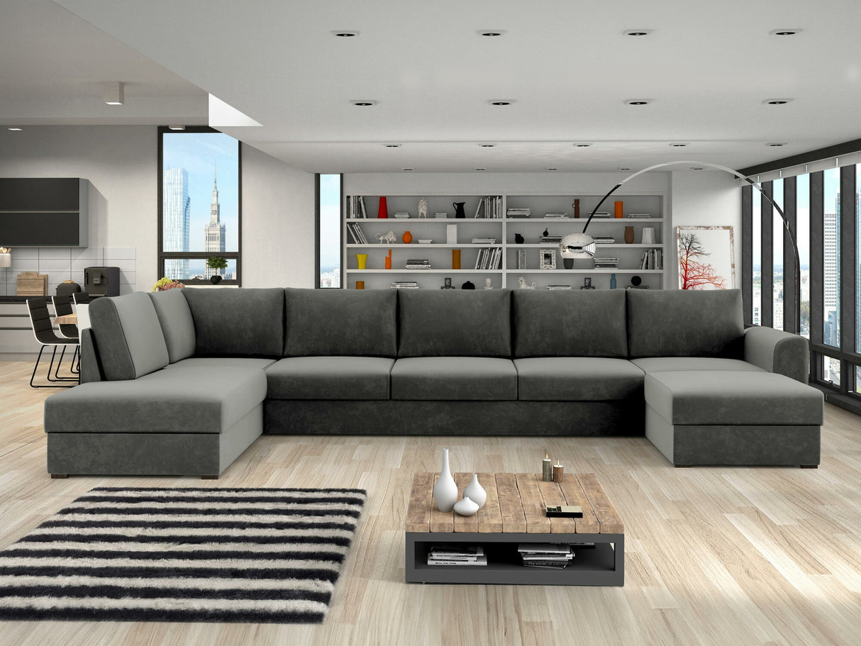 Sarokkanapé Wilma Large (Szafran Large), Szín: Magic Velvet 2217, Változatok: Balos