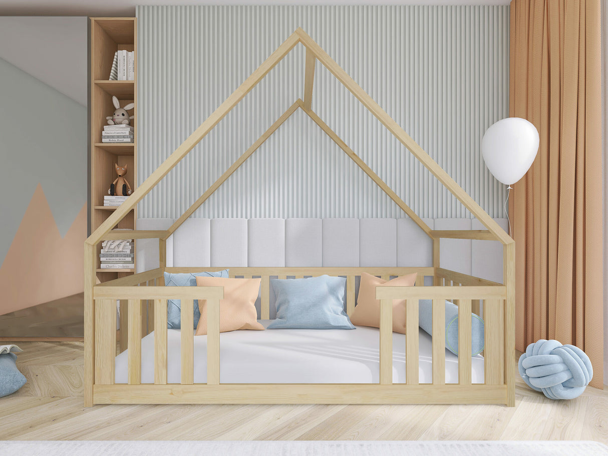 Ágy Łóżko BEE, Szín: Fenyő, Alvó felület mérete: 80 x 180 cm