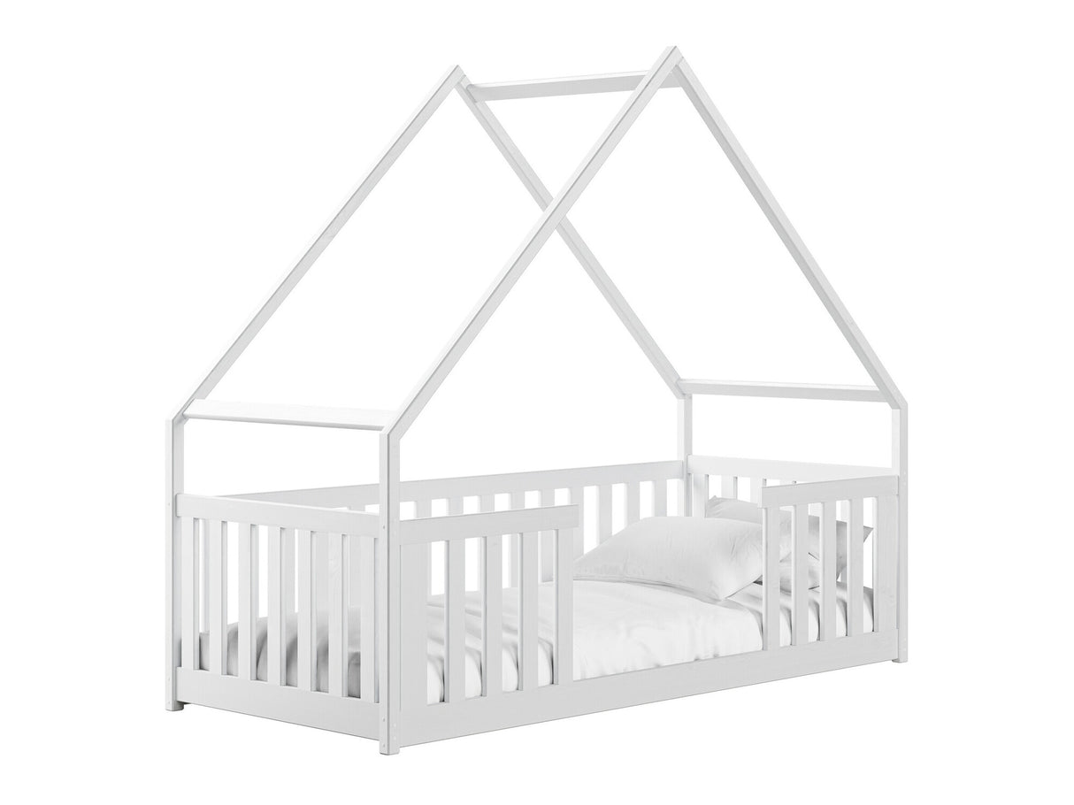 Ágy Łóżko BEE, Szín: Fehér, Alvó felület mérete: 80 x 200 cm