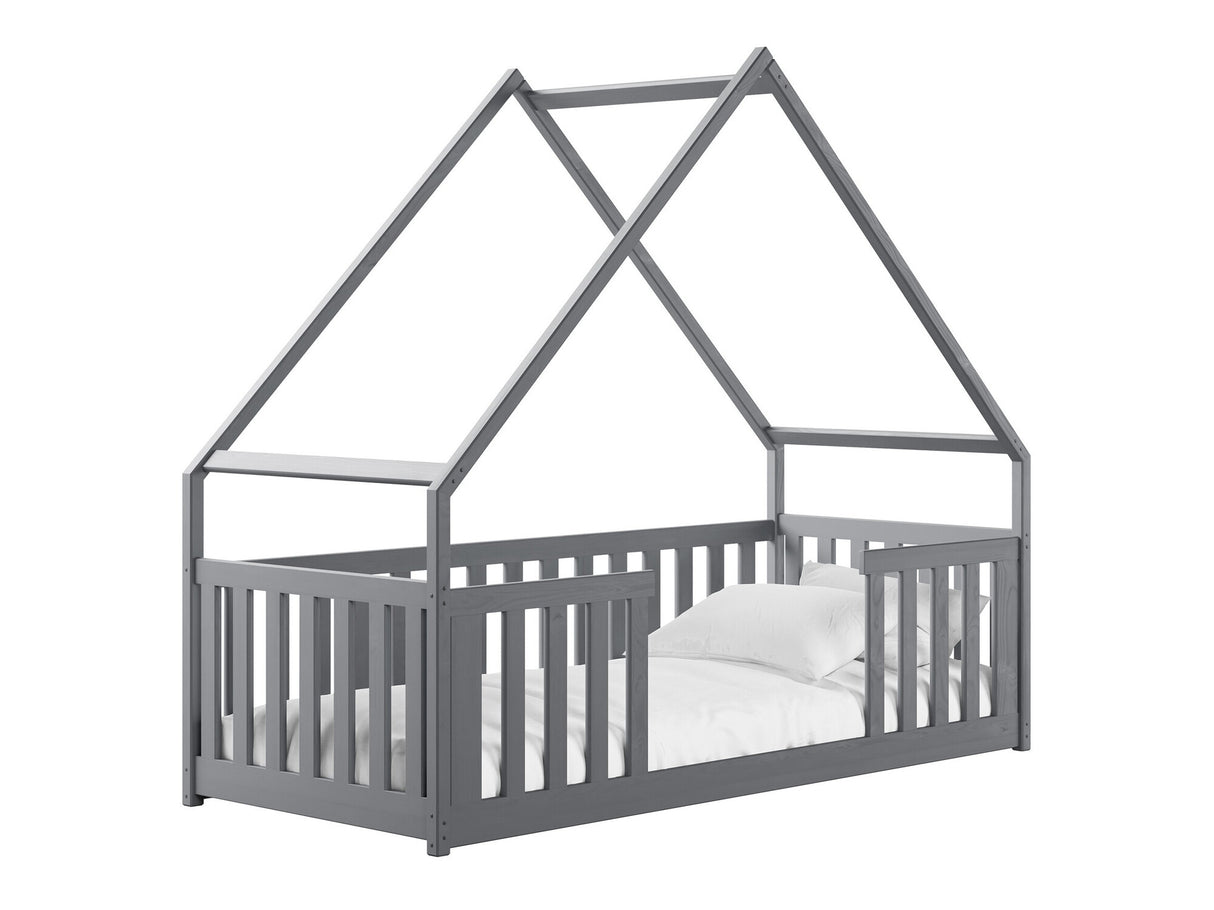 Ágy Łóżko BEE, Szín: Szürke, Alvó felület mérete: 80 x 180 cm