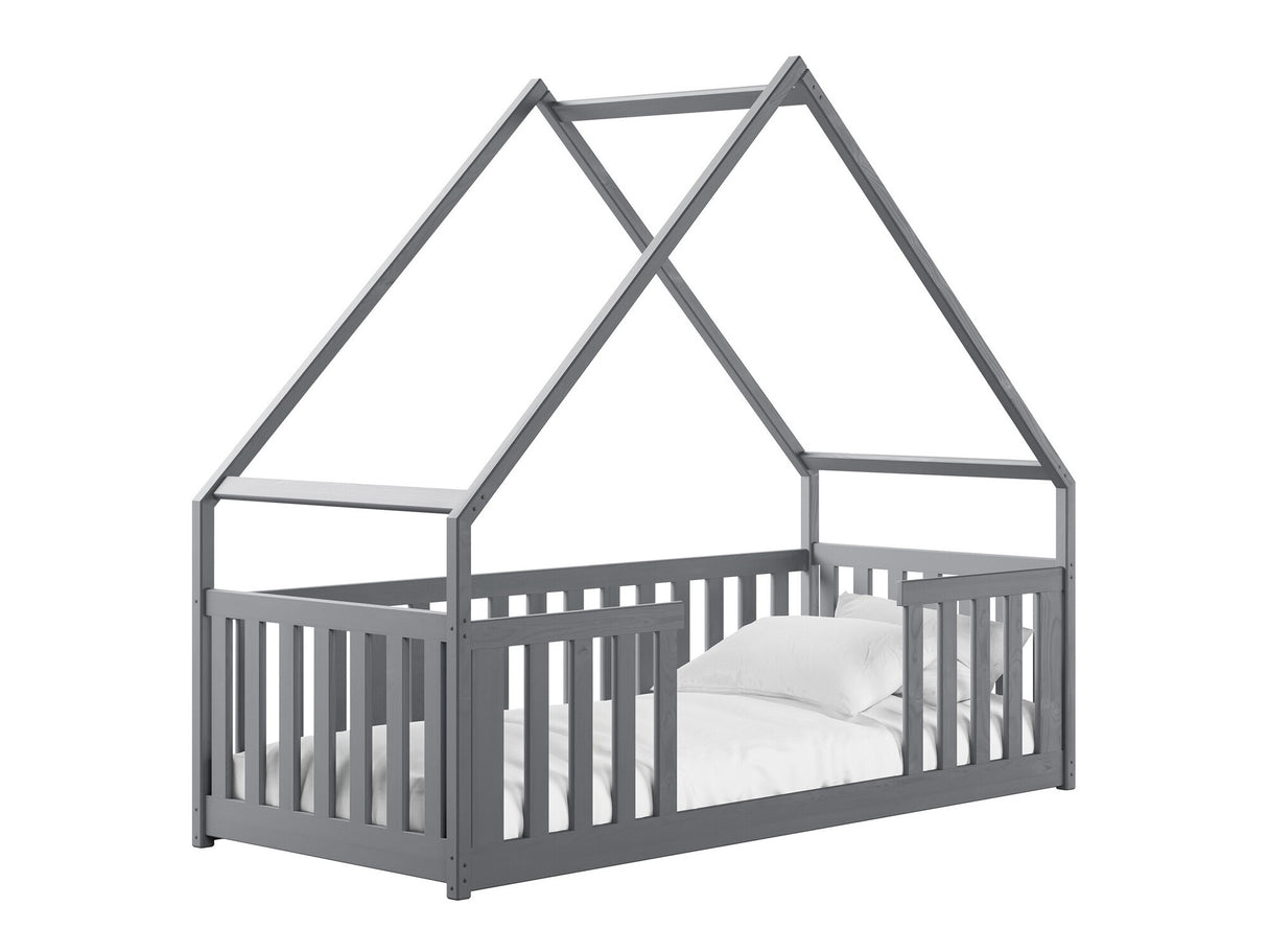 Ágy Łóżko BEE, Szín: Szürke, Alvó felület mérete: 90 x 200 cm