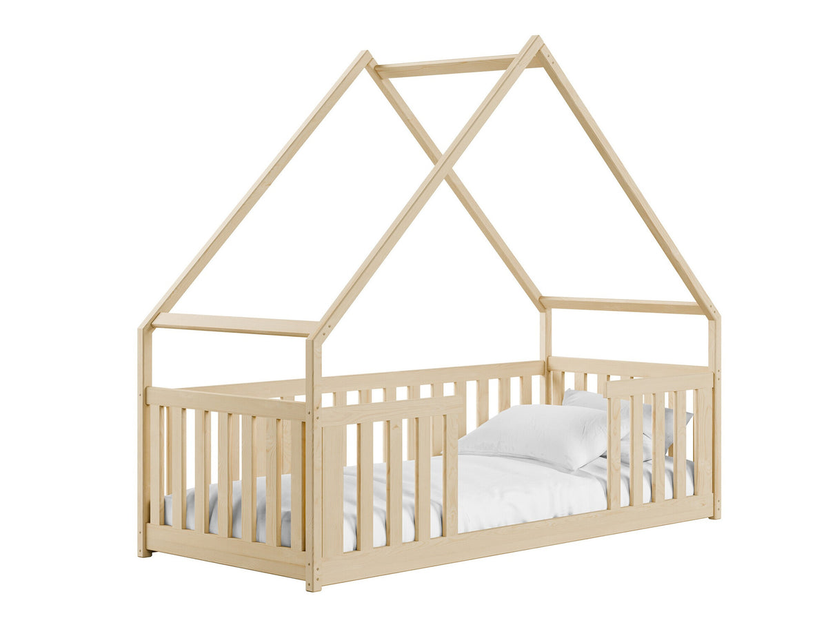 Ágy Łóżko BEE, Szín: Fenyő, Alvó felület mérete: 90 x 200 cm