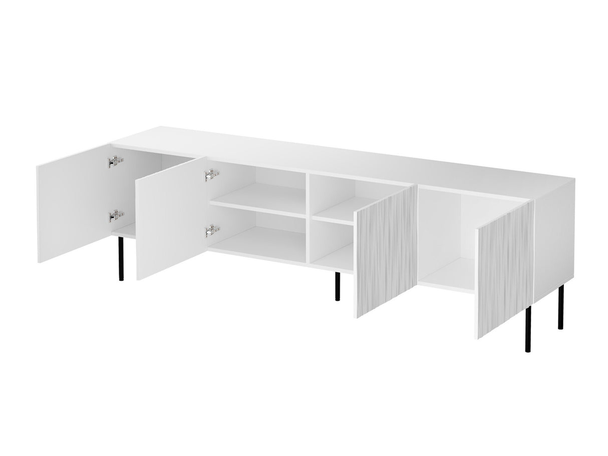 TV-állvány JUNGLE RTV 190, Szín: Fekete + Aranysárga