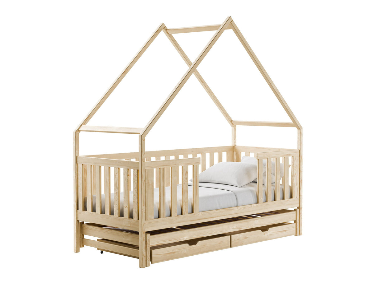 Ágy Łóżko MAGIC, Szín: Fenyő, Alvó felület mérete: 80 x 180 cm