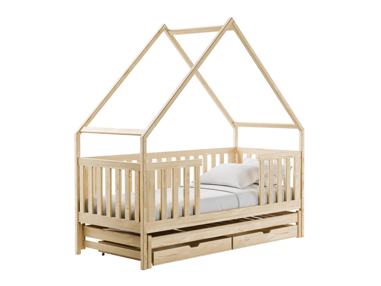 Ágy Łóżko MAGIC, Szín: Fenyő, Alvó felület mérete: 90 x 190 cm