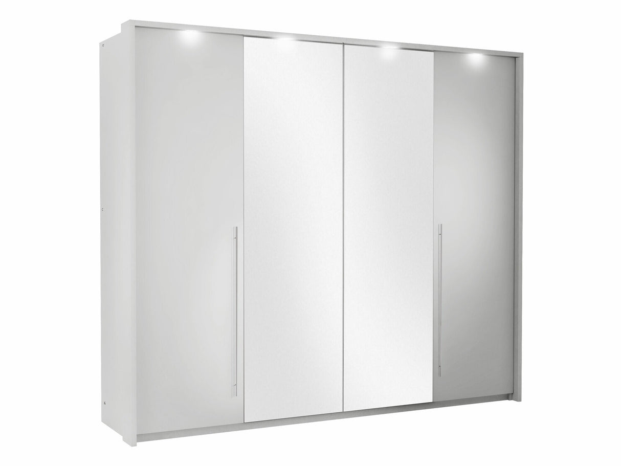 Gardróbszekrény Brema 255 (Posero ), Szín: Fehér