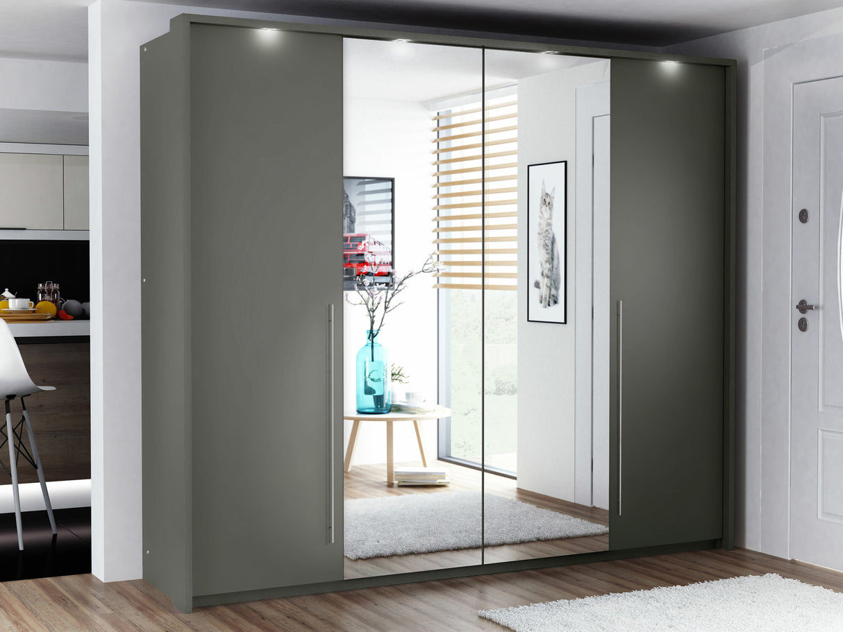 Gardróbszekrény Brema 255 (Posero ), Szín: Lava