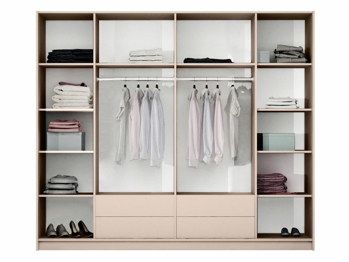 Gardróbszekrény Brema 255 (Posero ), Szín: Lava