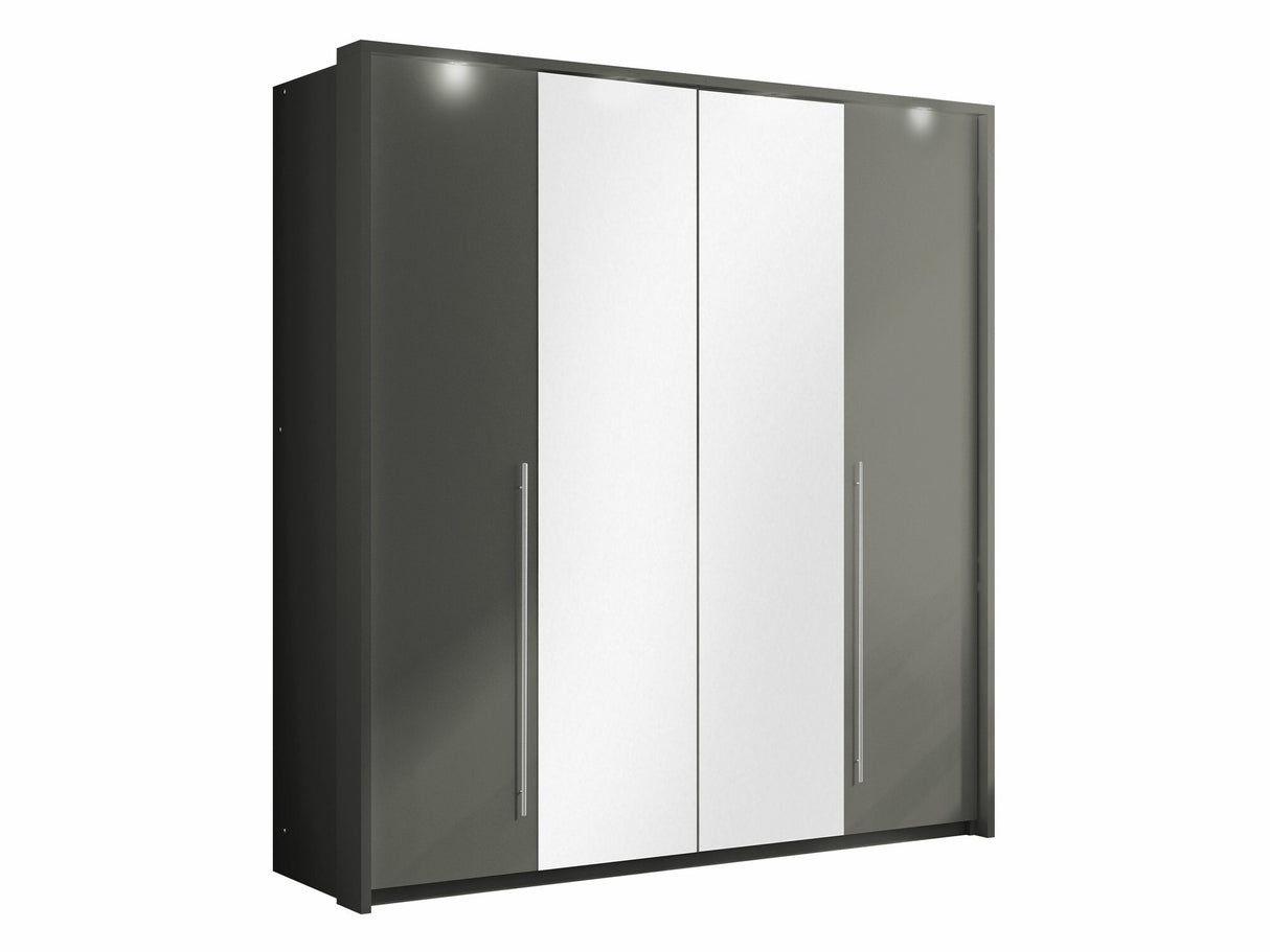 Gardróbszekrény Szafa BREMA 210, Szín: Lava