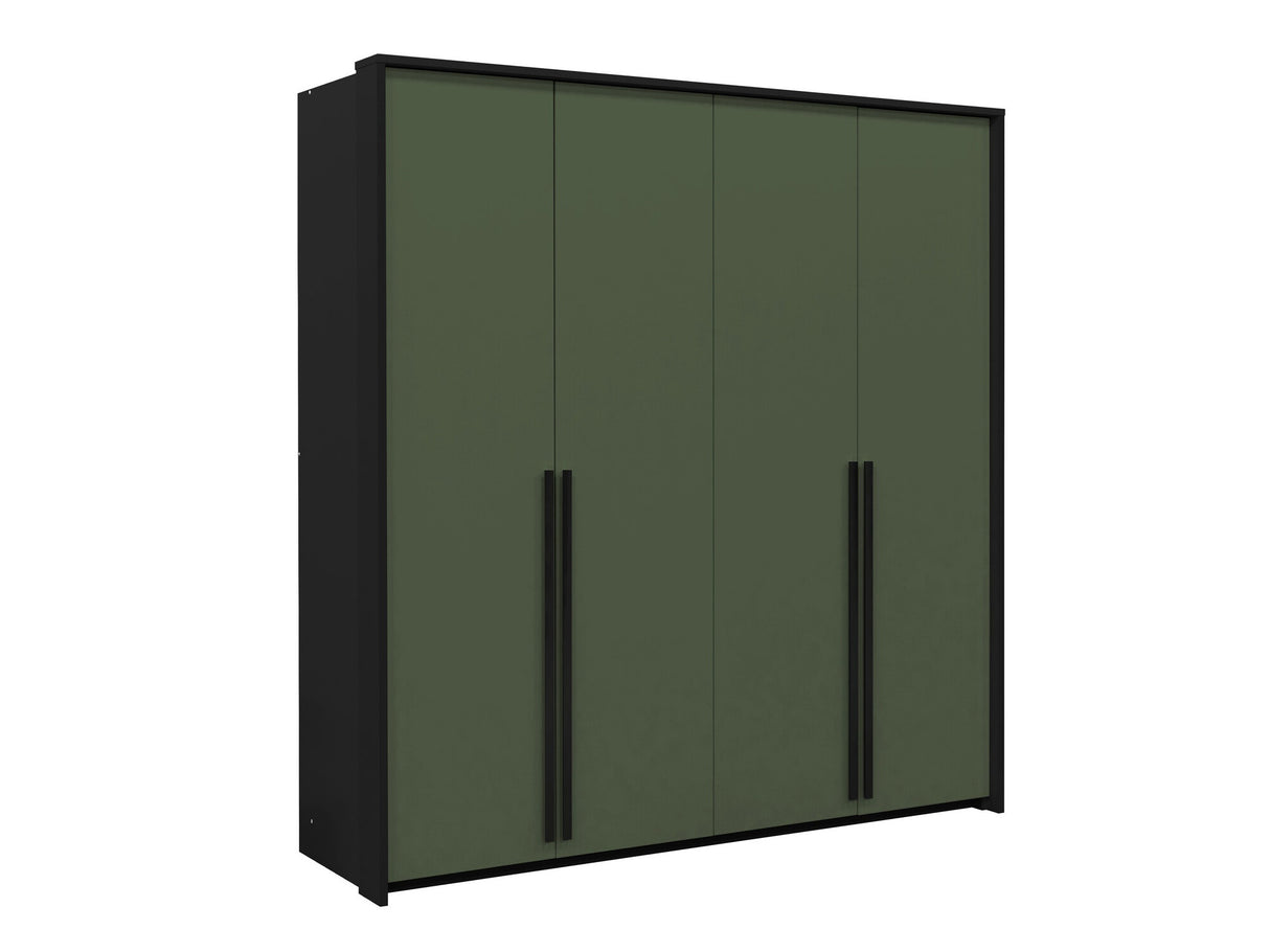 Gardróbszekrény Szafa GENUA 210, Szín: Zöld