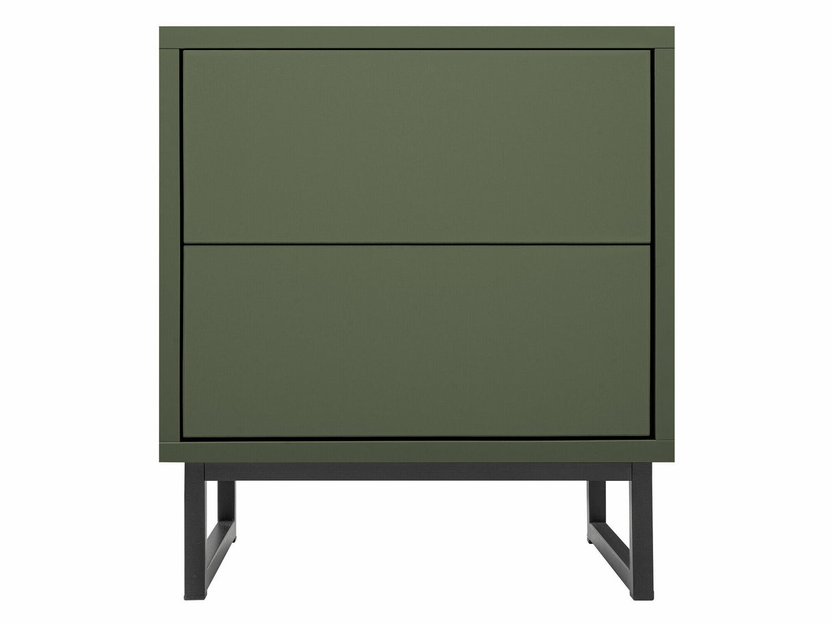 Éjjeliszekrény Stolik nemcny GENUA, Szín: Zöld