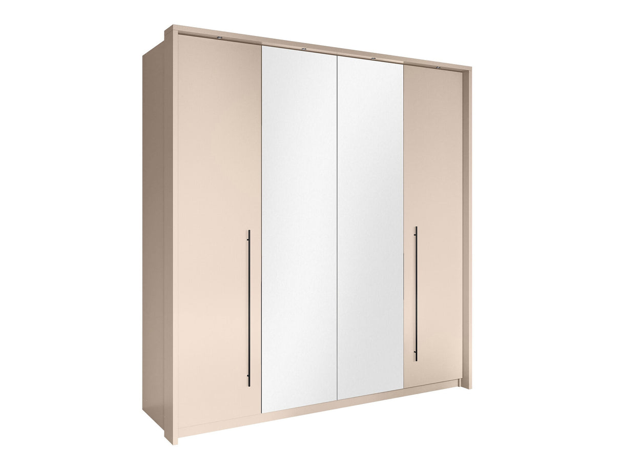 Gardróbszekrény Szafa SAWANNA 210 Beż Piaskowy/Lustro