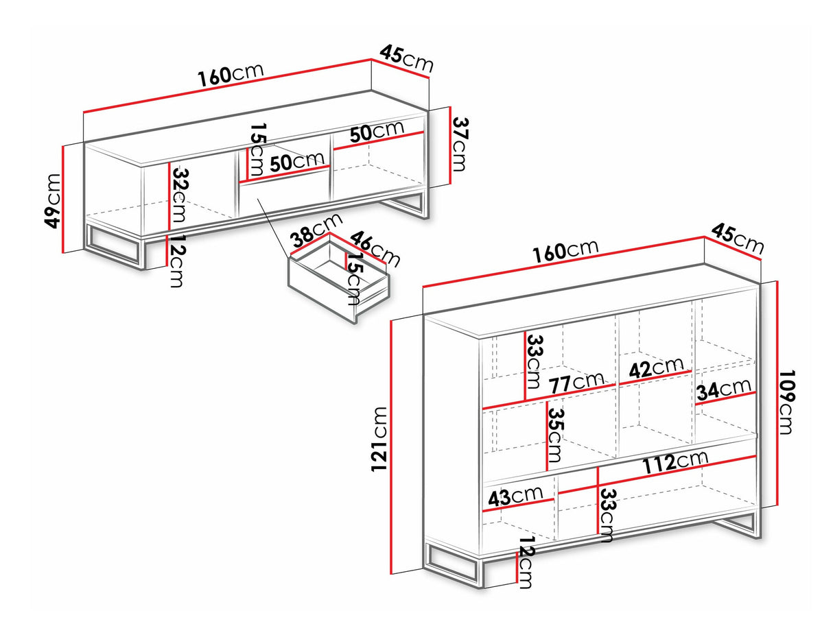 Nappali szett Meble GENUA I, Szín: Beige