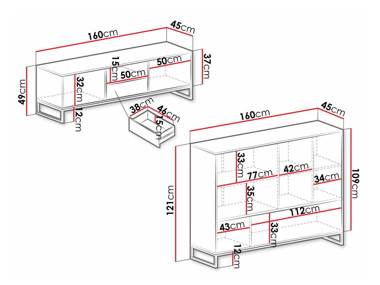 Nappali szett Meble GENUA I, Szín: Zöld