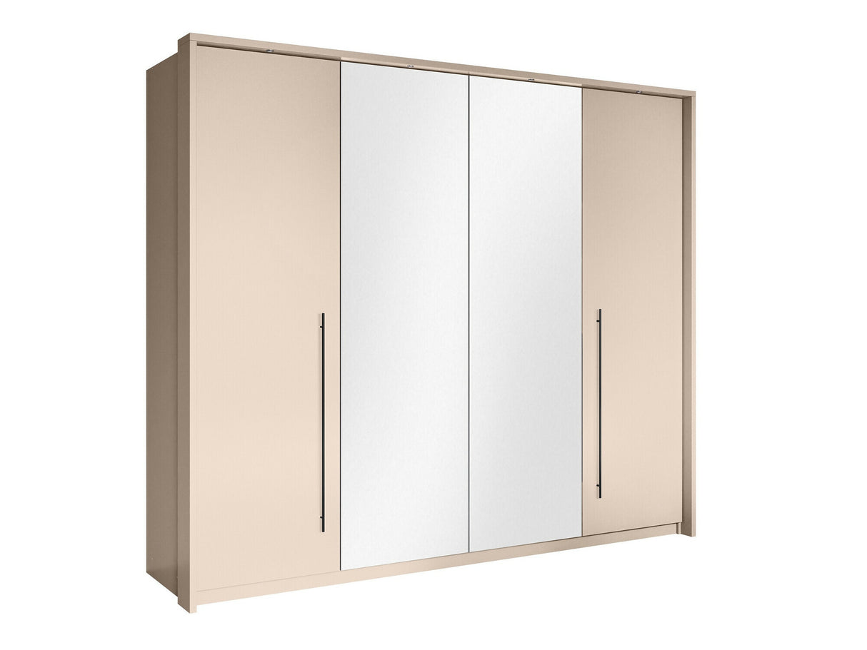 Gardróbszekrény Szafa SAWANNA 255 Beż Piaskowy/Lustro