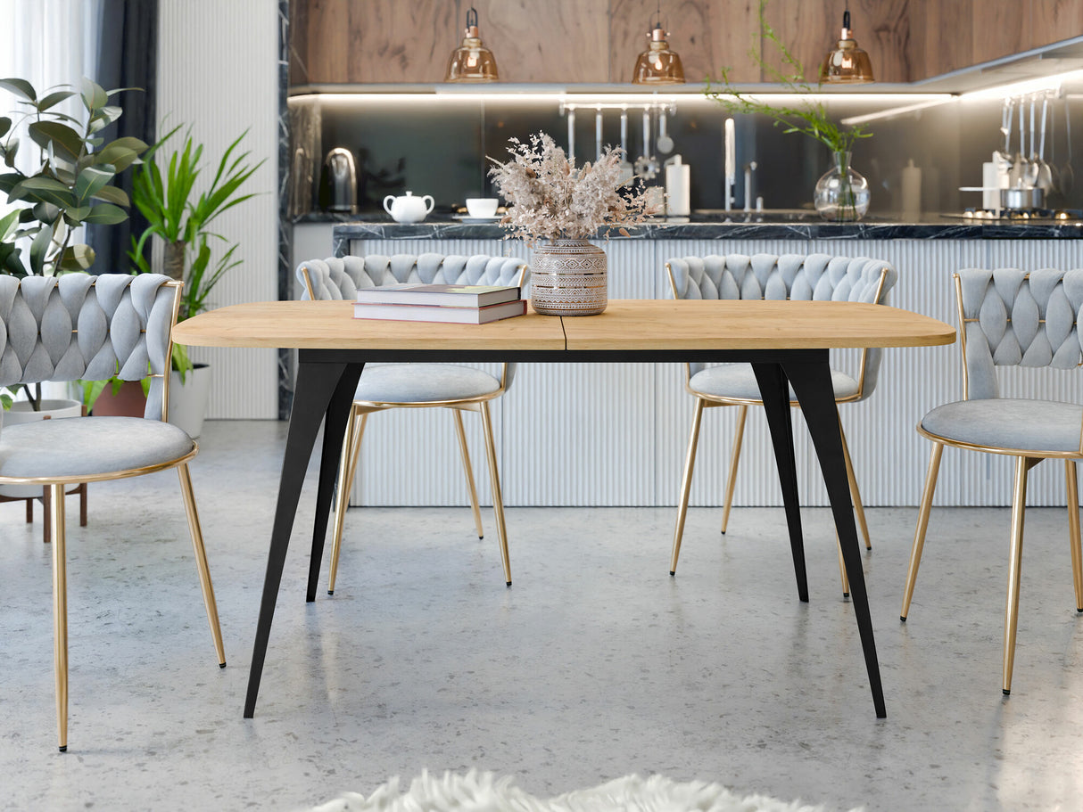 Asztal Stół AURA 160 (Kézműves aranytölgy)