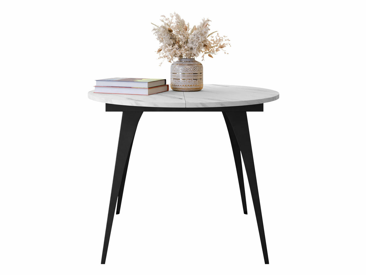 Asztal Stół CARMINA 100 (Fehér márvány)