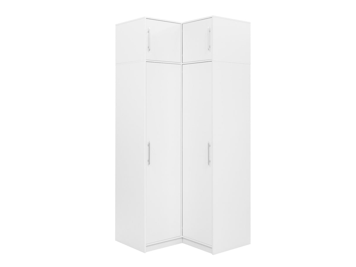 Sarokszekrény Szafa BALI NAROŻNA + nadstawka Biały