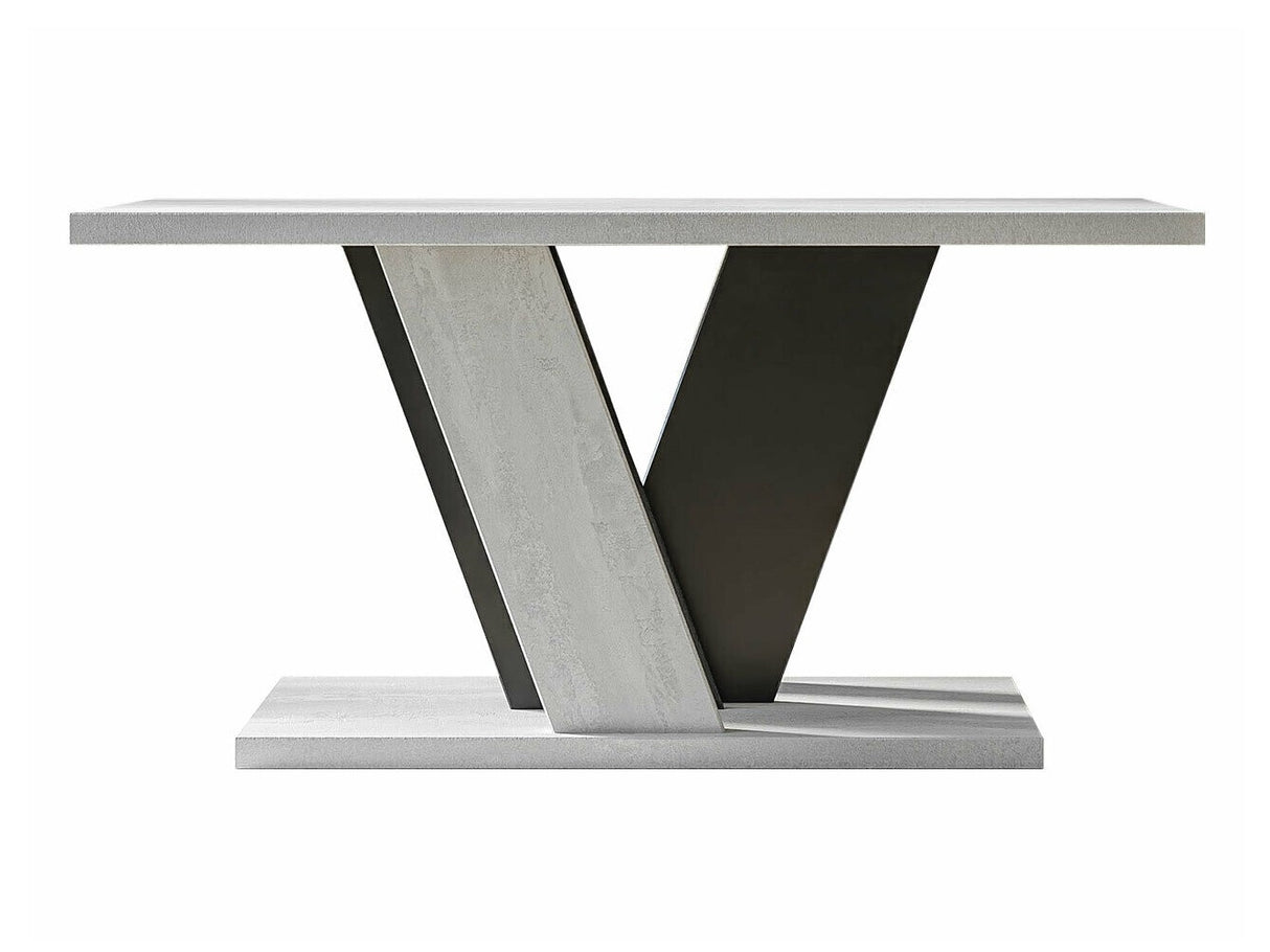 Dohányzóasztal Stolik kawowy VINEY, Szín: Szürke + Fekete