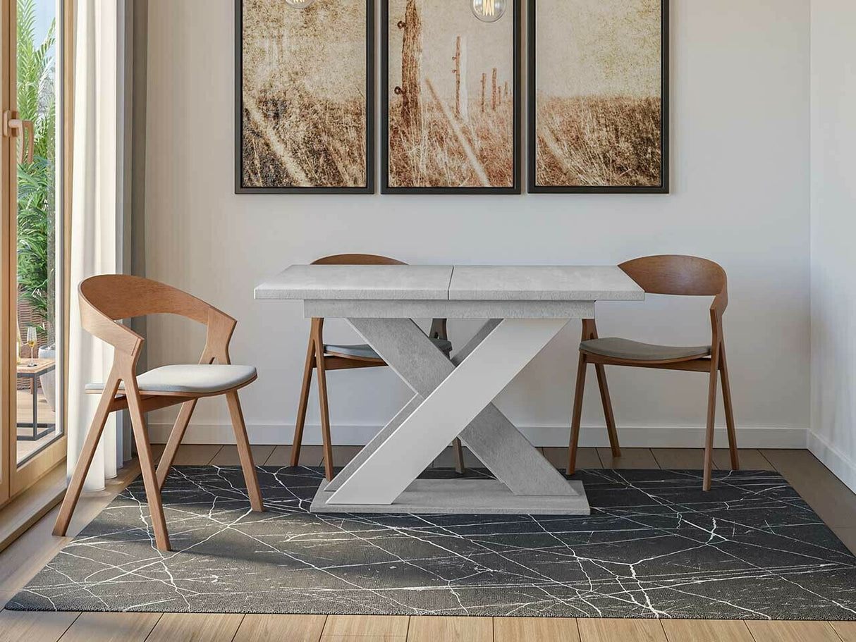 Asztal Xao (Dulcato), Szín: Szürke + Fehér