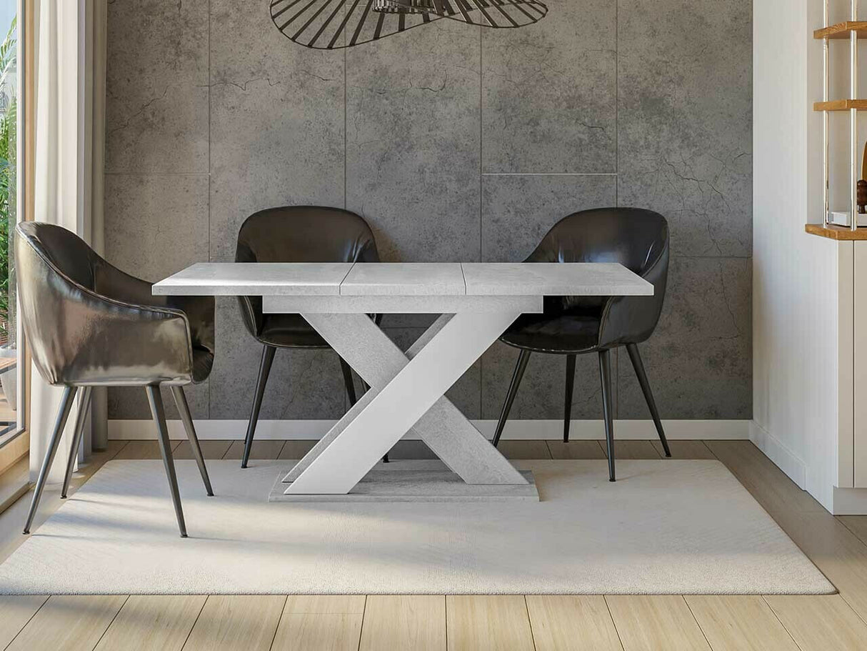 Asztal Xao (Dulcato), Szín: Szürke + Fehér