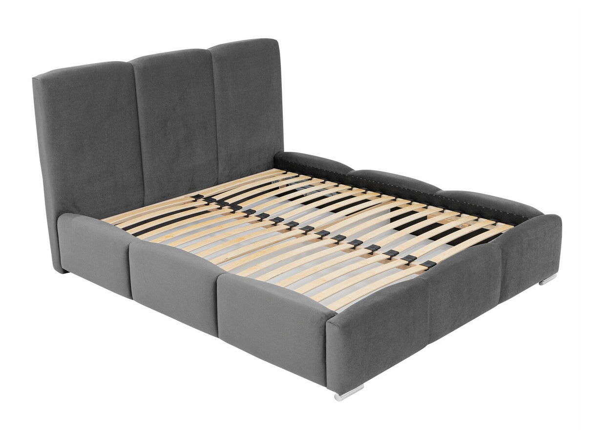 Ágy Łóżko tapicerowane OLWERIA, Szín: Kronos 19, Alvó felület mérete: 180 x 200 cm