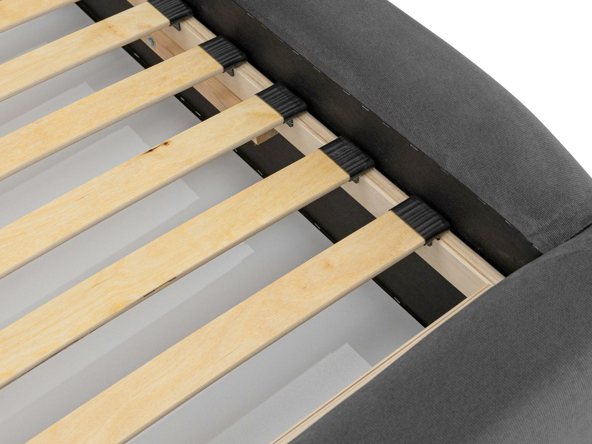 Ágy Łóżko tapicerowane OLWERIA, Szín: Kronos 22, Alvó felület mérete: 160 x 200 cm