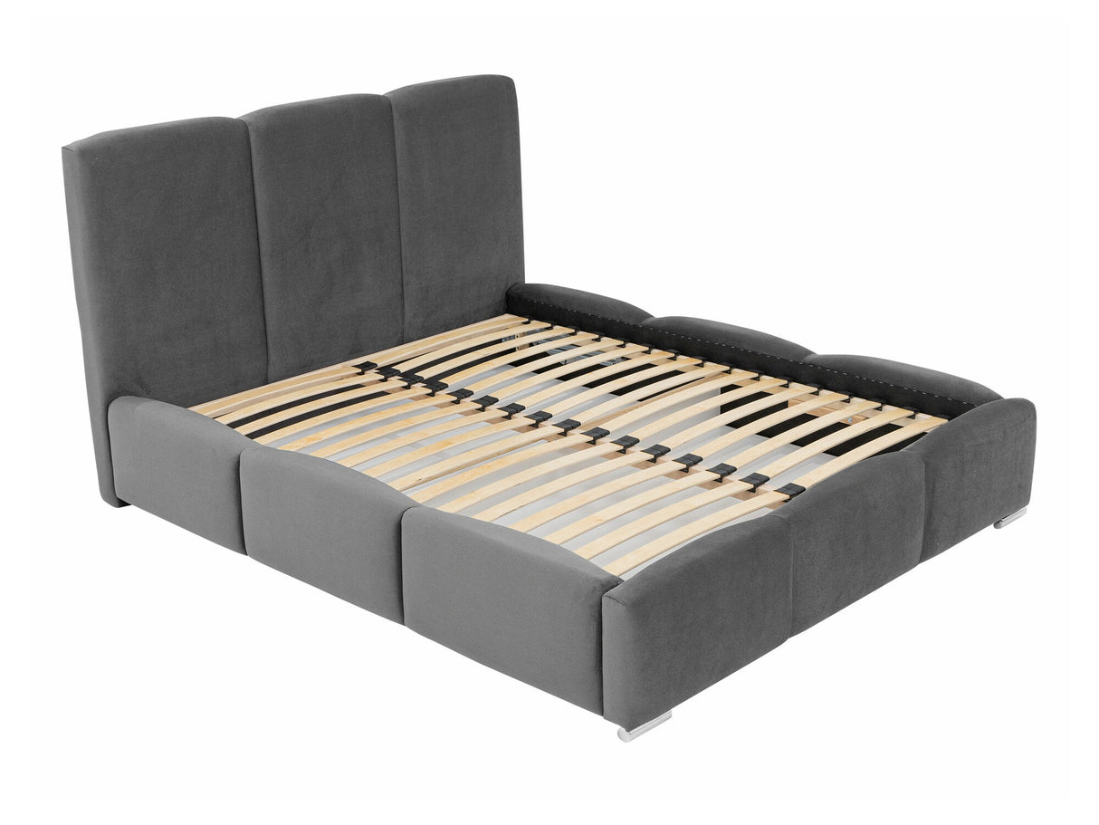 Ágy Łóżko tapicerowane OLWERIA, Szín: Kronos 46, Alvó felület mérete: 160 x 200 cm