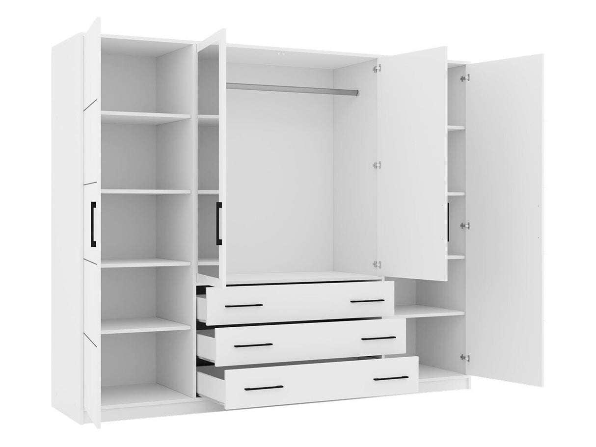 Gardróbszekrény BALI D4