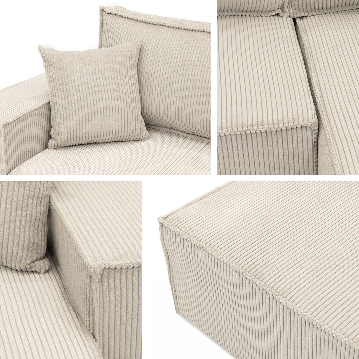 Sarokkanapé Narożnik KARL L MAXI, Szín: Poso 100