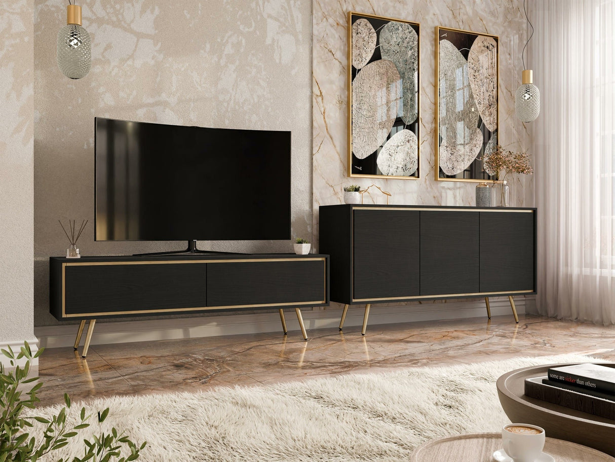 TV-állvány Szafka RTV TORI TR-02, Szín: Grafit