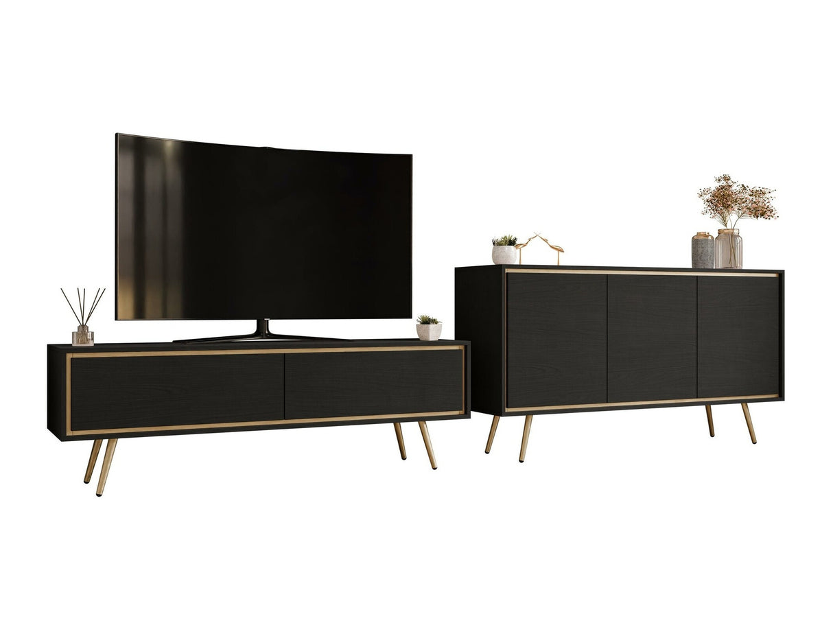 Nappali szett Meble TORI I, Szín: Grafit