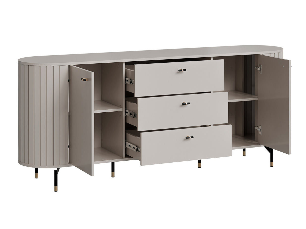 Nappali szett Meble ZANTE III, Szín: Fekete