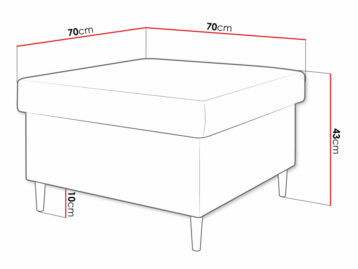 Puff Pufa ZAKO P, Szín: Manila 09