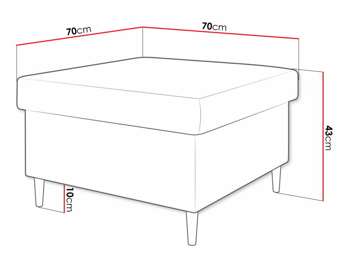Puff Pufa ZAKO P, Szín: Manila 02