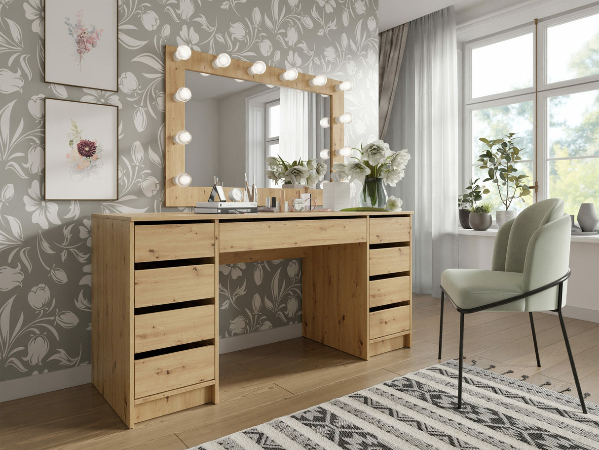 Íróasztal Biurko/toaletka ADA BIS Artisan (Artisan tölgy)