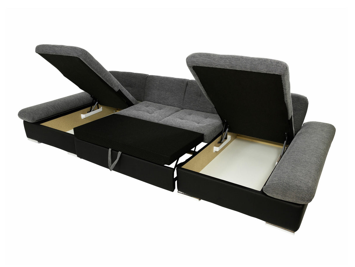 Sarokkanapé Alia (Agata) Toptextil, Szín: Sorriso 08 + Sorriso 06